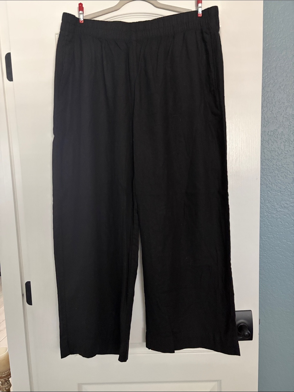 Old Navy Black Women’s Elastic-Waist  Pants